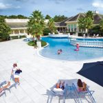 poolside