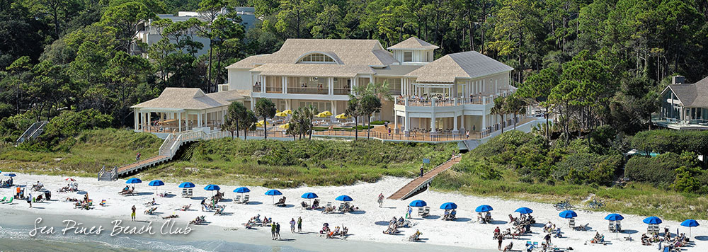 Sea Pines resort beach club