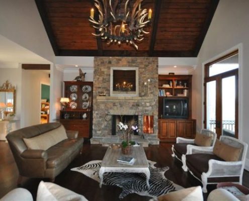 The Reserve at Lake Keowee SC sunset sc home