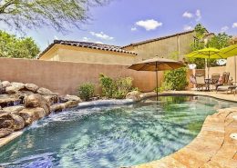 DC Ranch AZ covered courtyard