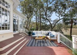 BACK PORCH COLLETON RIVER 26 Middleton Gardens Place