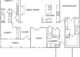 WOODSIDE HOME FLOORPLAN 125 BLUET LOOP