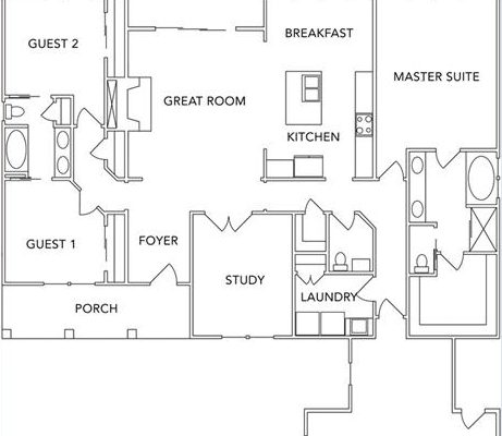 WOODSIDE HOME FLOORPLAN 125 BLUET LOOP