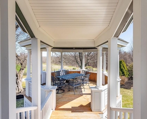 covered deck
