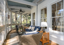 callawassie screened porch 58 Spring Island Drive